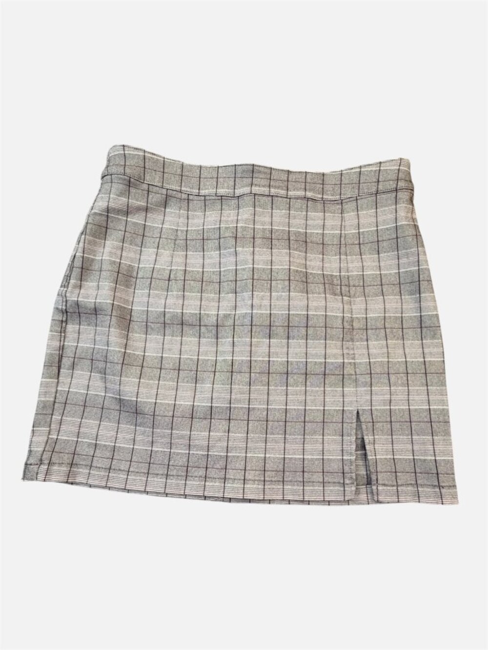 Garage Plaid Mini Skirt Large Medium-Large
